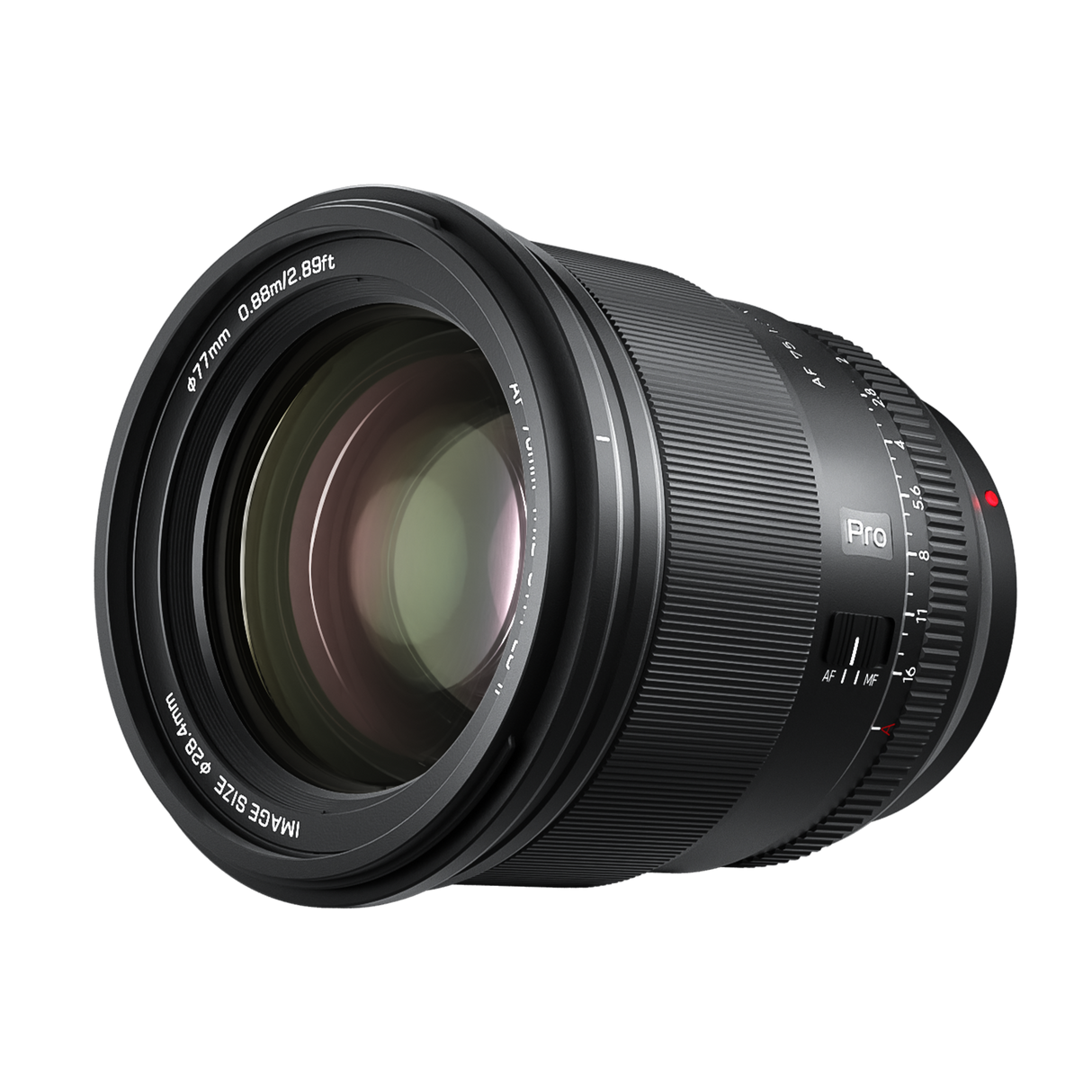 Lens AF 75mm F/1.2 Pro Z DX with Nikon Z mount