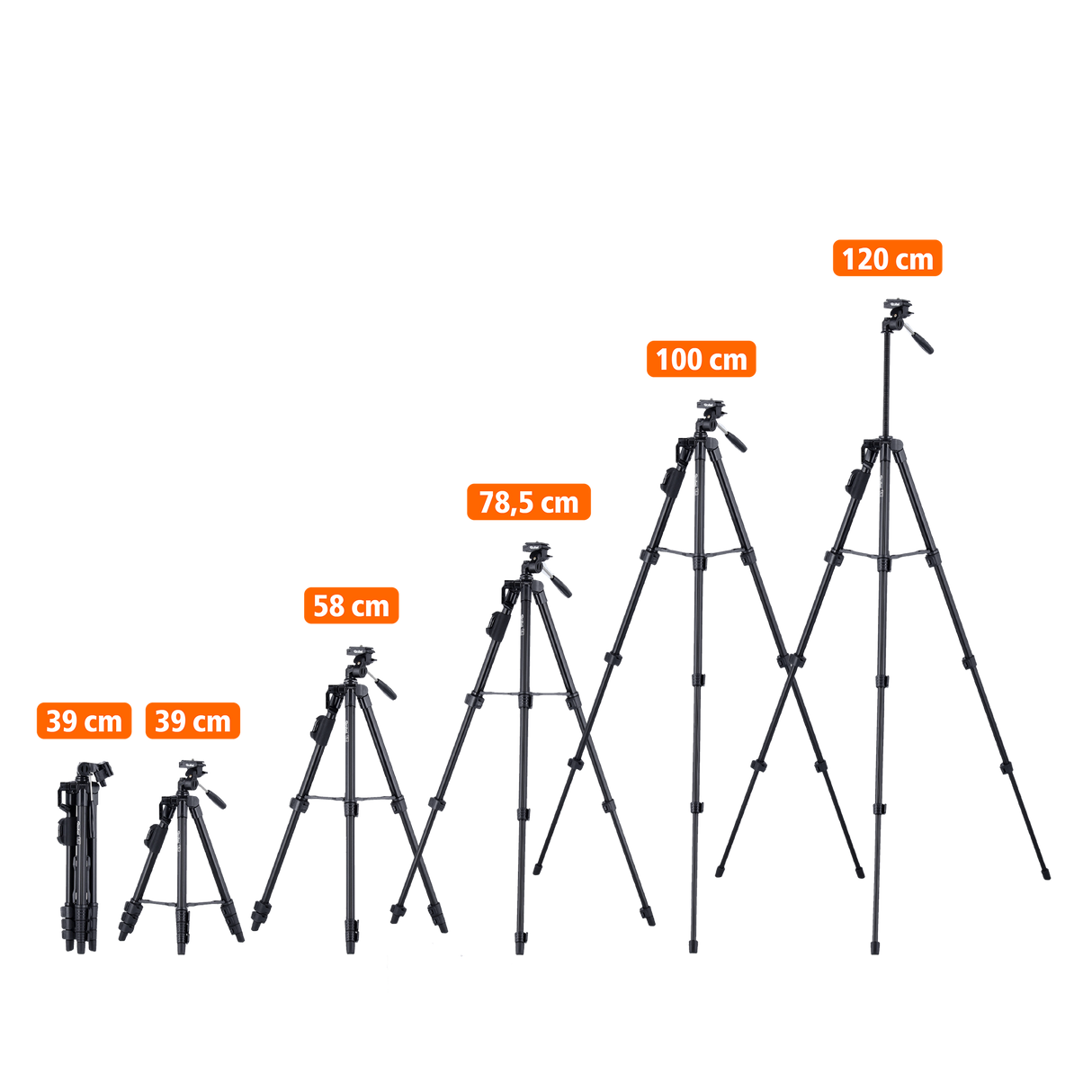 Smartphone tripod | With remote release | Traveler