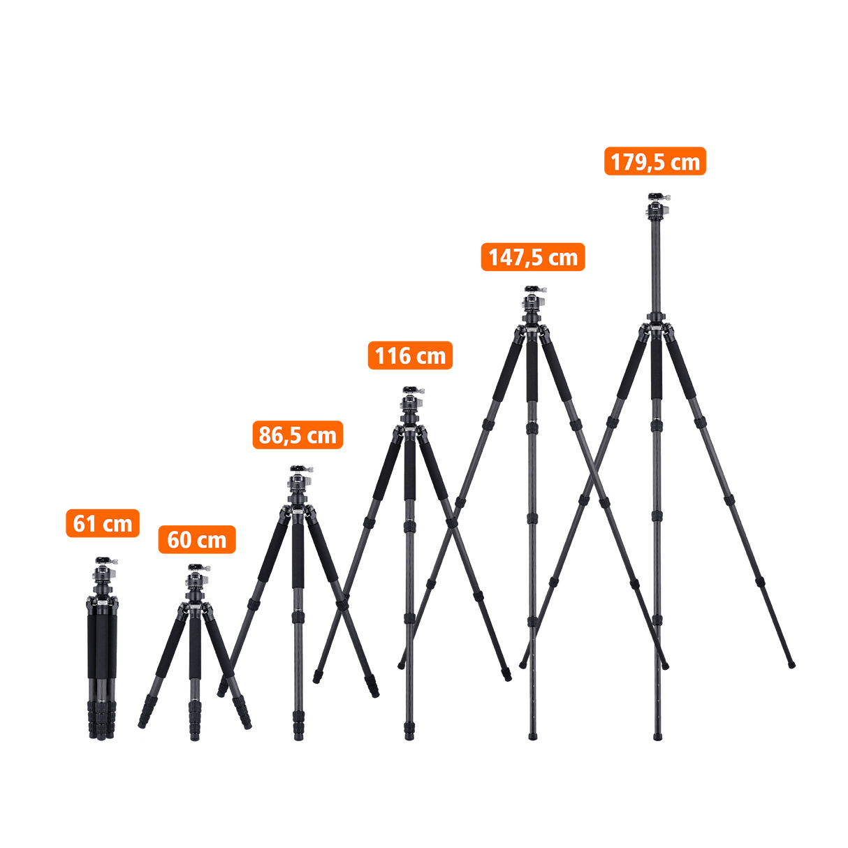 Rock Solid Alpha Mark III - Carbon Tripod