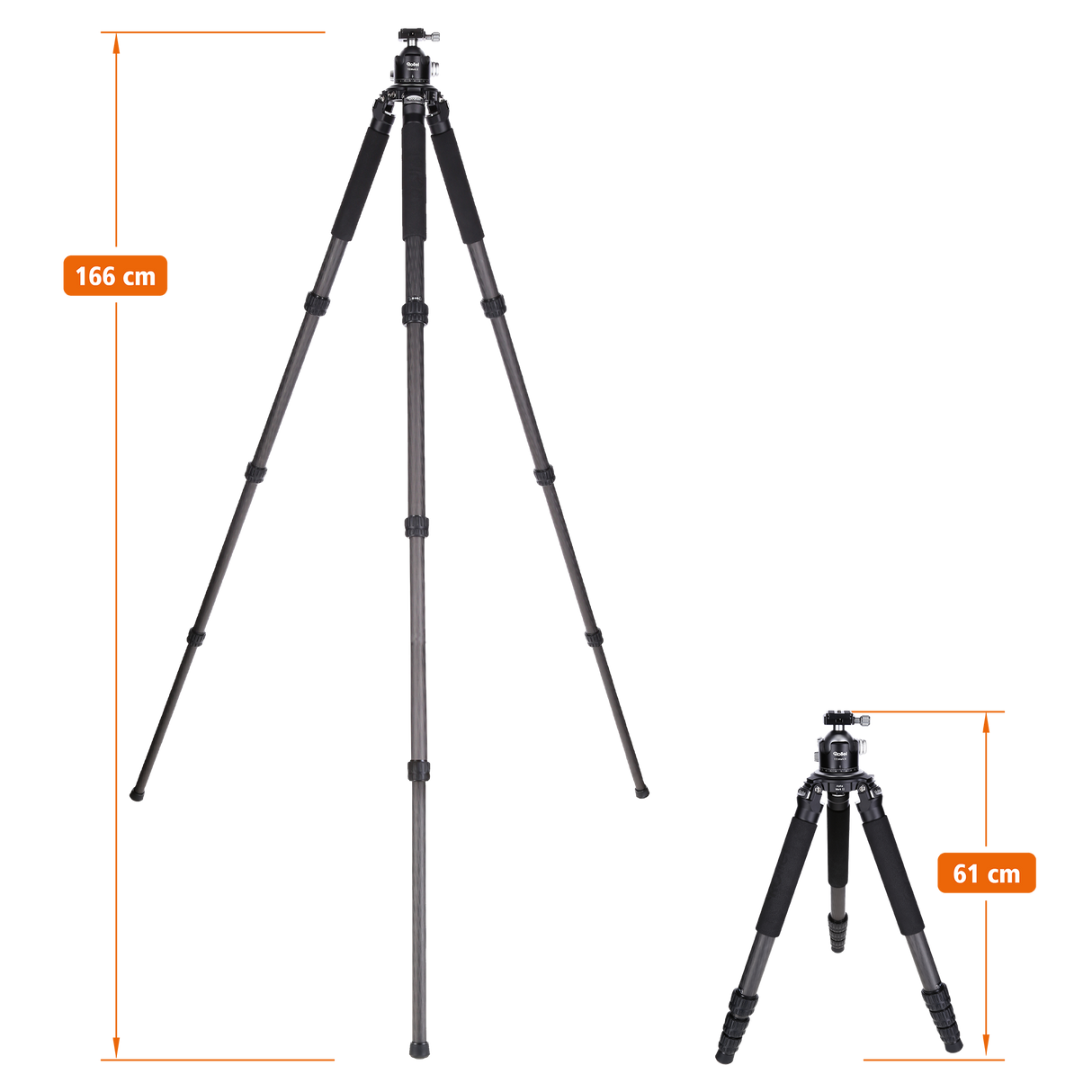 Rock Solid Alpha Mark III - Carbon Tripod