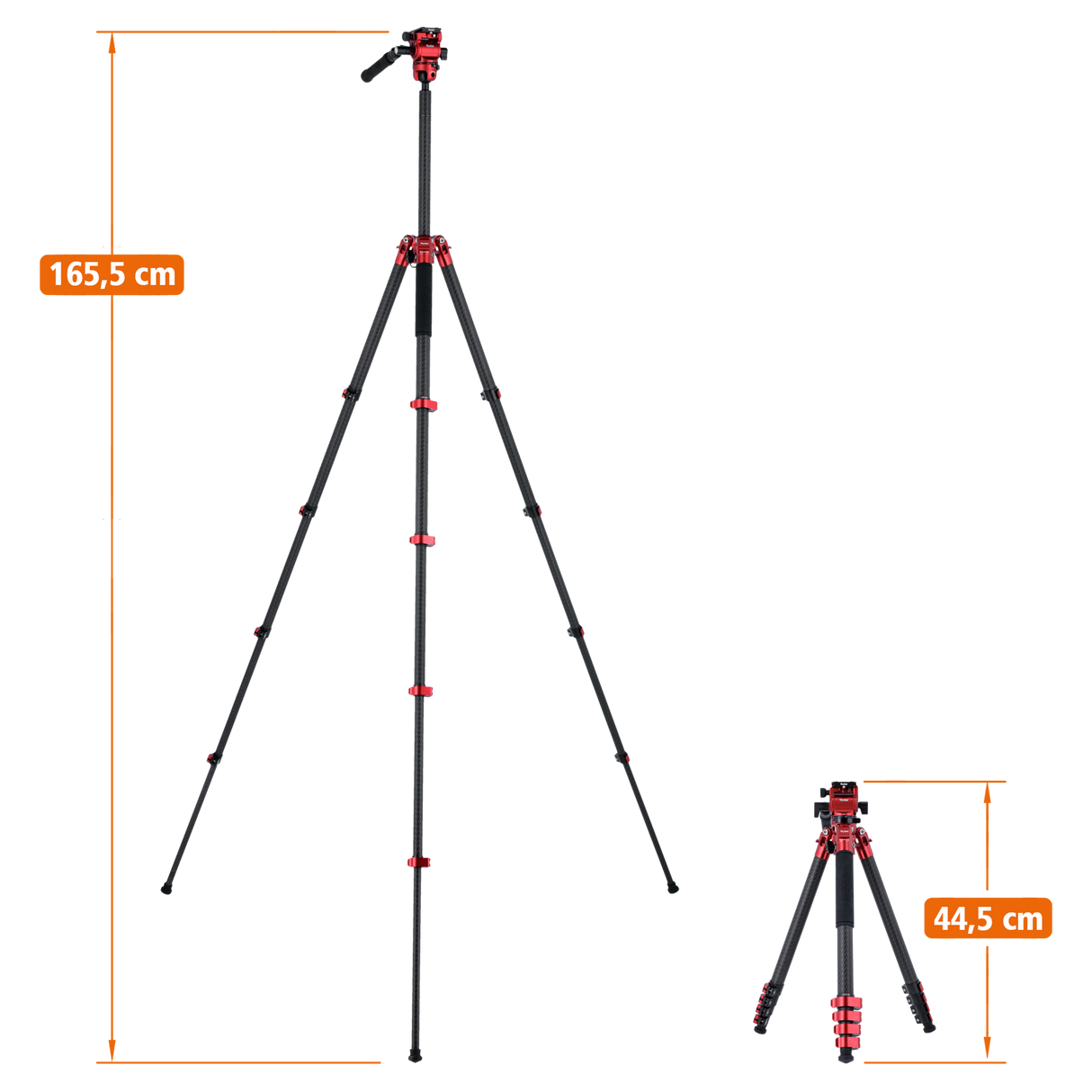 Easy Traveler Carbon Video Tripod