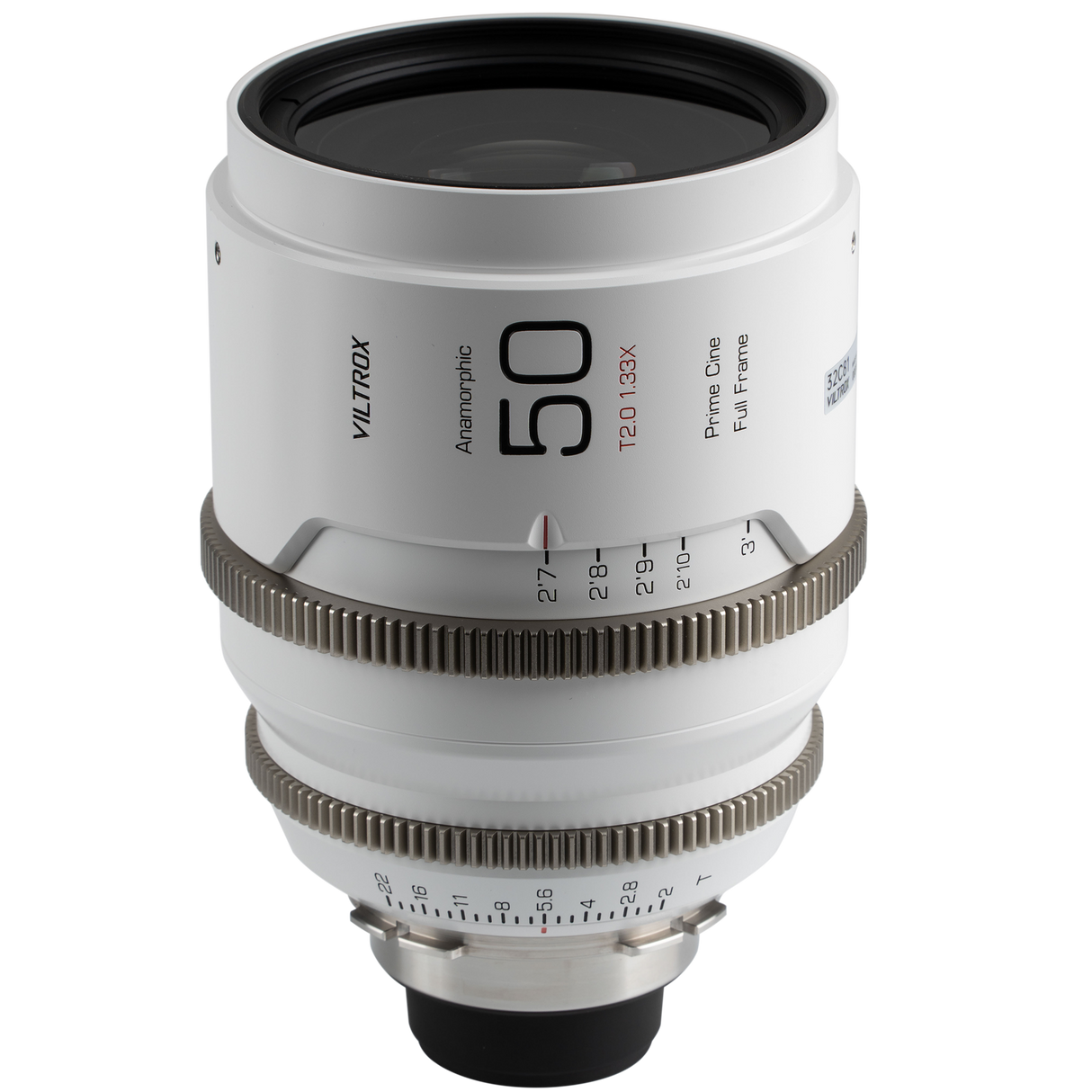 Anamorphic cine lens 50mm T/2.0 1.33x with PL mount