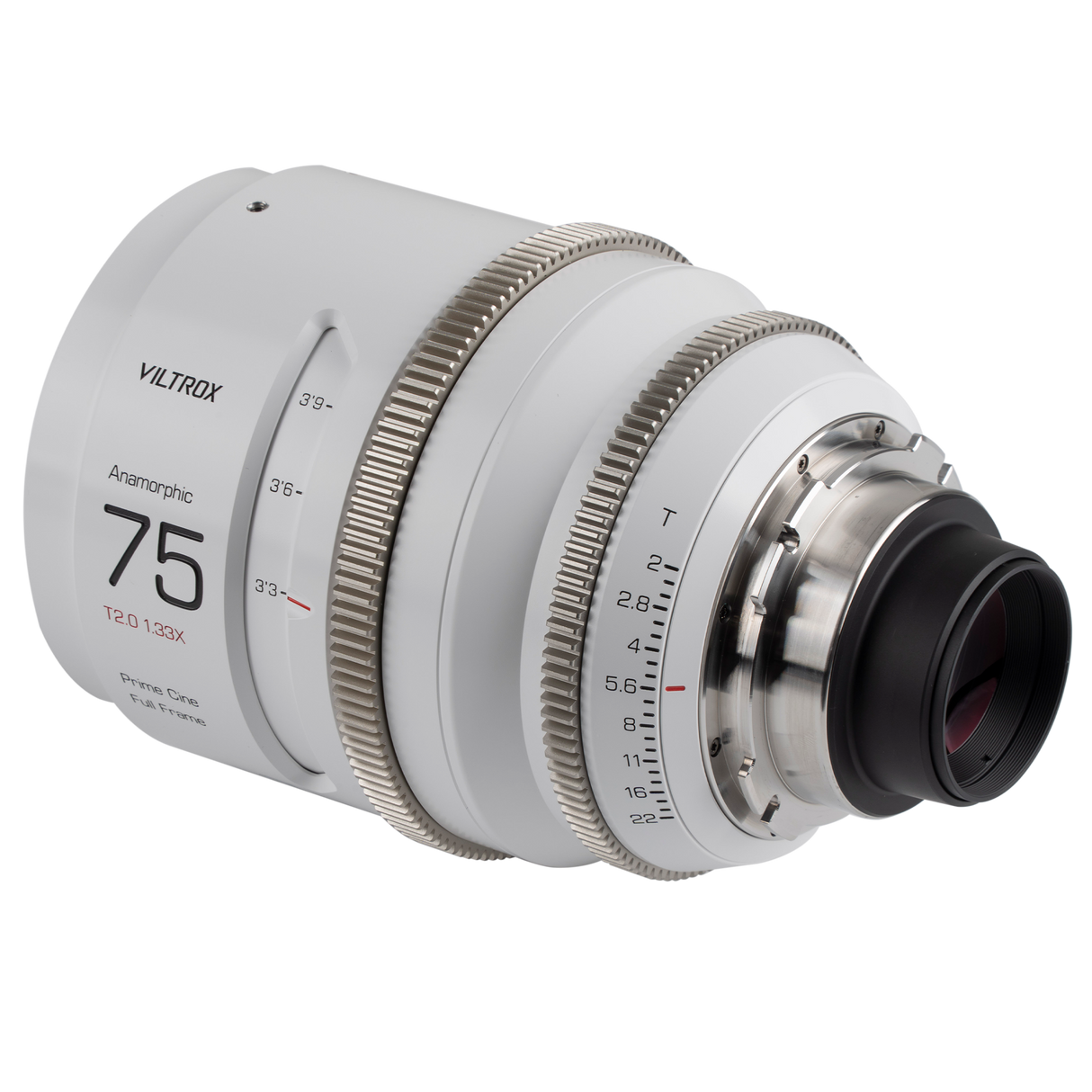 Anamorphic cine lens set 35/50/75mm T2.0 1.33x with PL mount